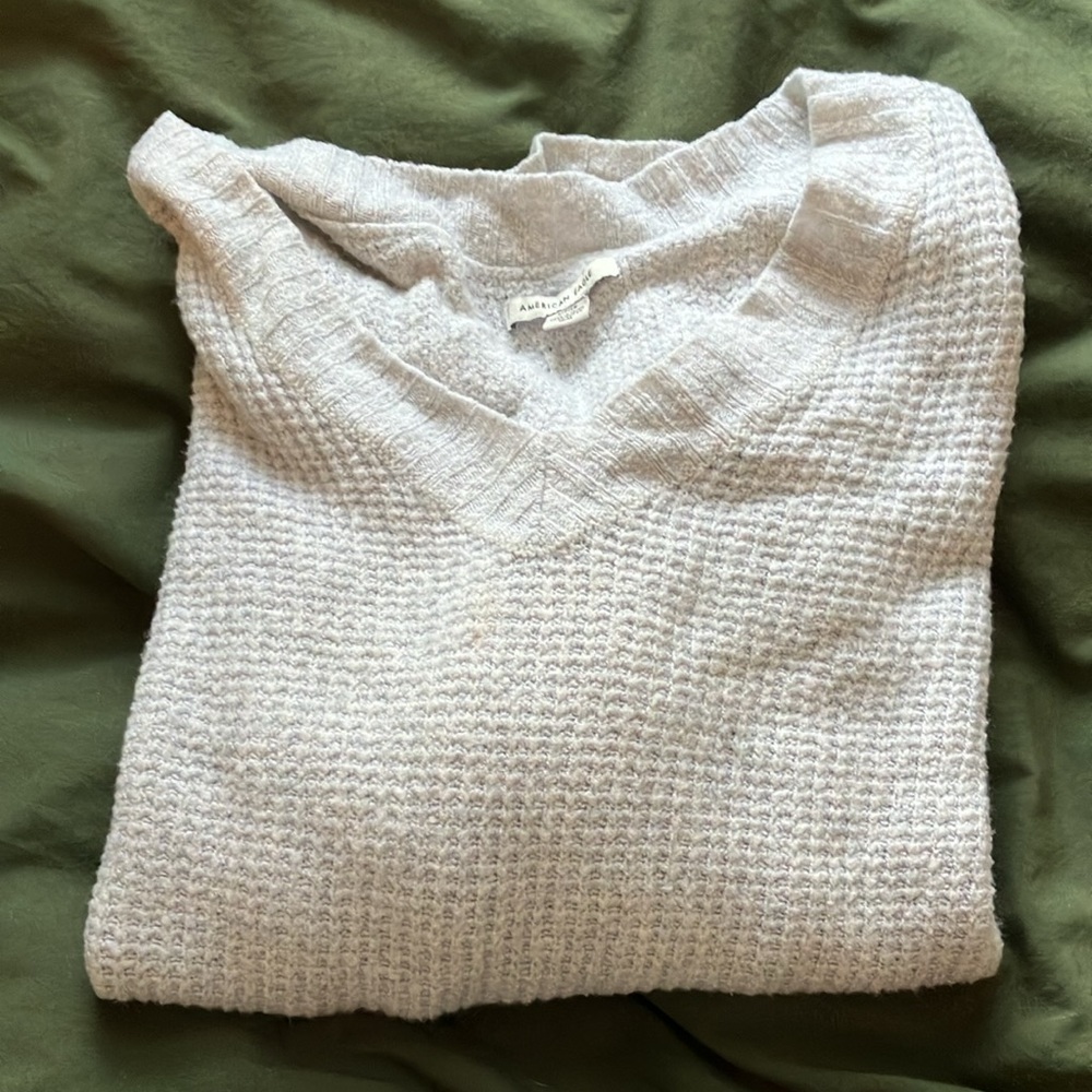 American Eagle over sized grey sweater